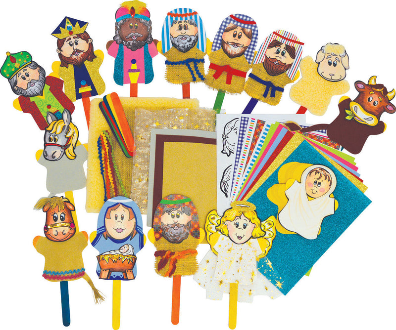 Nativity Stick Puppets pk 30