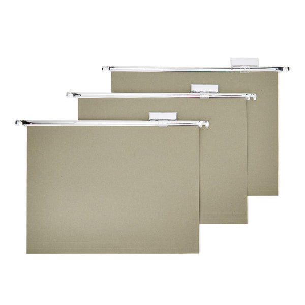 Smartbuy, MANILLA SUSPENSION FILES, Economy Individual, Box of 50