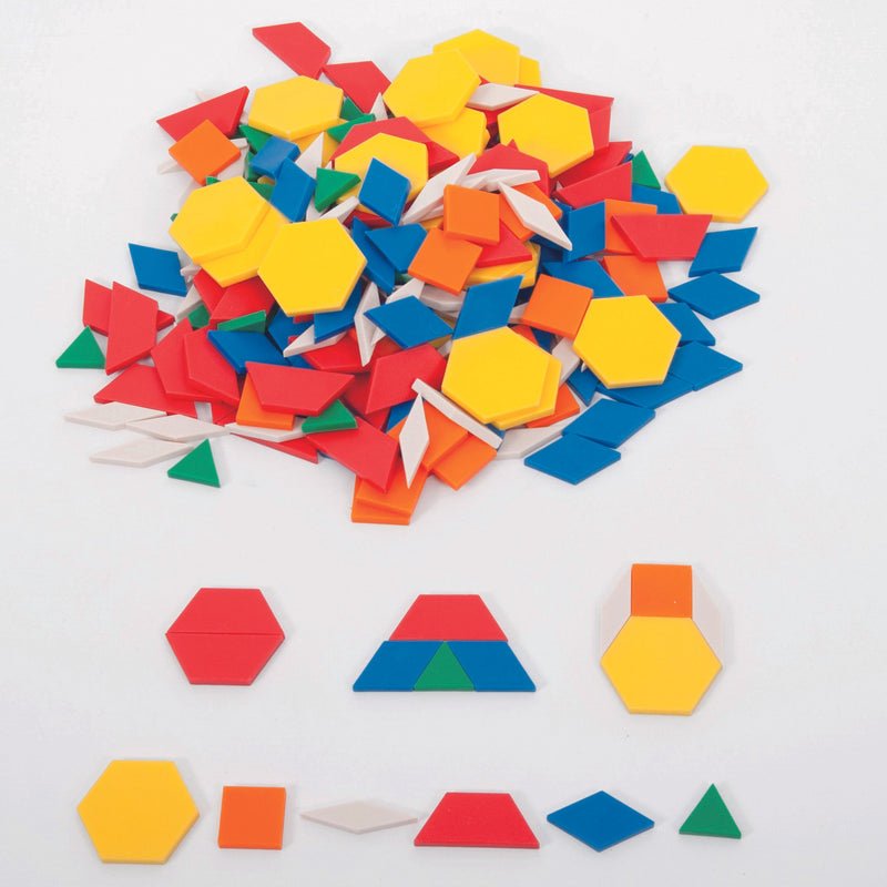 Rainbow Pattern Blocks pk 250