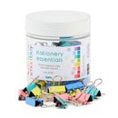 Smartbuy, CLIPS, Foldback Type, Assorted Colours, 19mm, Tub of 50