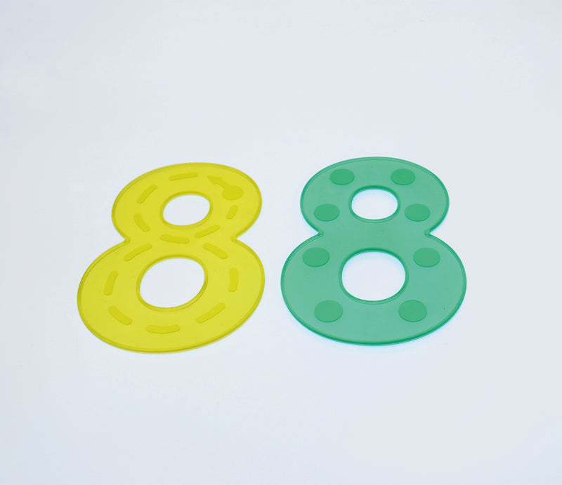 Silishapes Dot Numbers Green