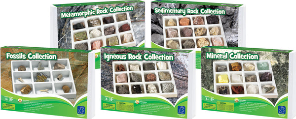 Rocks, Minerals & Fossils Collection pk57