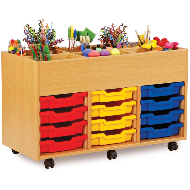 6-Bay-Kinderbox-with-12-Shallow-trays---Beech-