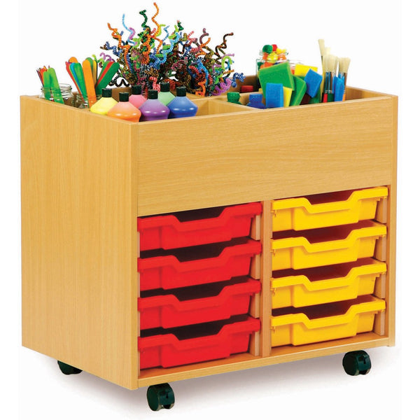 4-Bay-Kinderbox-with-8-Shallow-trays---Beech-
