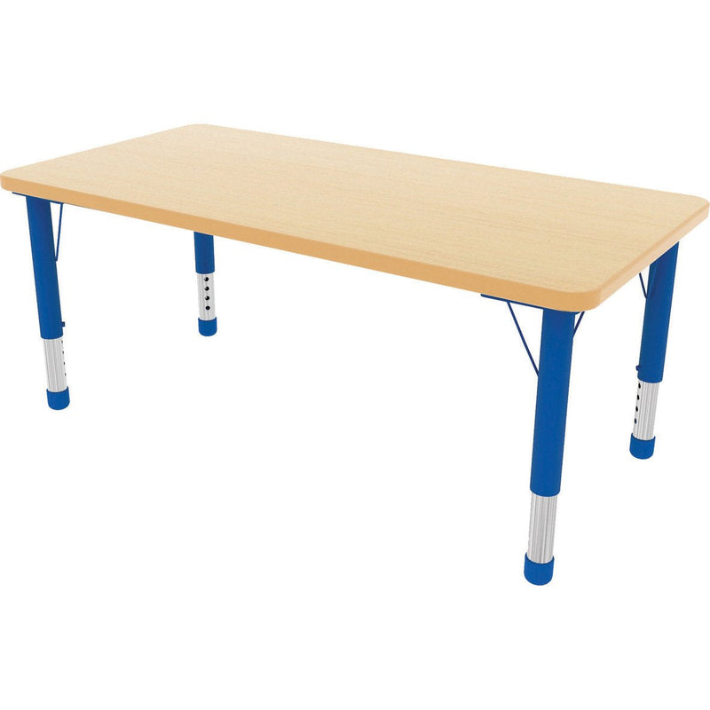 Milan-Rectangular-Table-(6-Seater)---Blue-