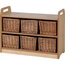 Tall-Unit-with-Display-and-Mirror-Back-(with-6-Wicker-Baskets)-