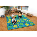 Grass & Lily Pad Double-Sided Carpet