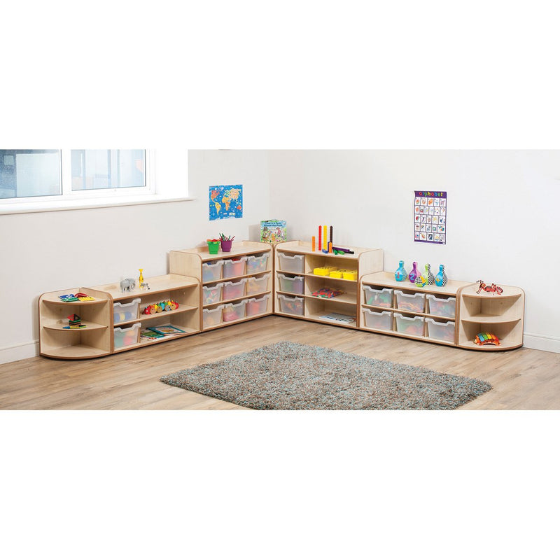 Solway Storage Funiture Set 1 - Maple (Clear Trays)