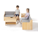 Zona Sofa Cushion (Grey) 