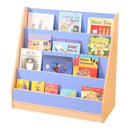 4-Tier Book Display (Blue/Maple) 