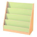 4-Tier Book Display (Green/Maple)