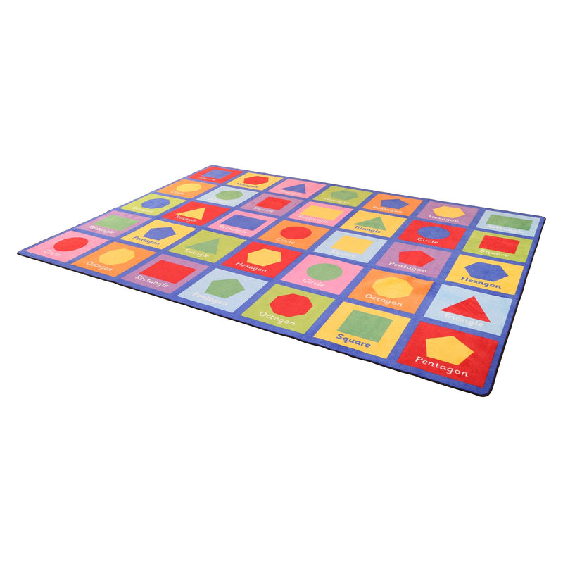 Shapes Learning Rug  