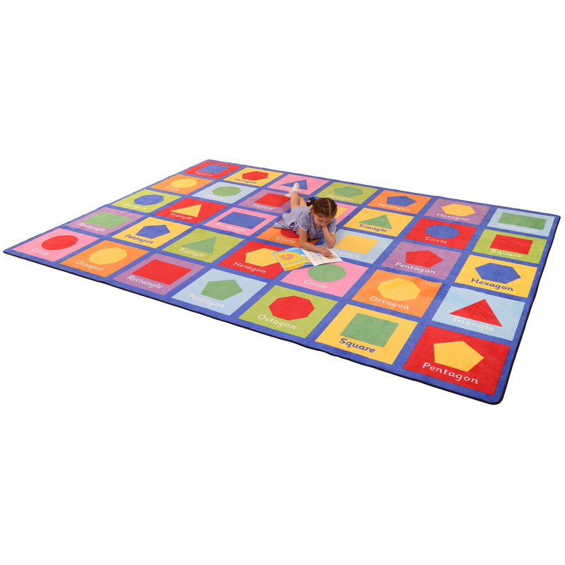 Shapes Learning Rug  