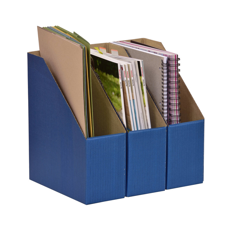 A4 Library Boxes (Blue) pk 10