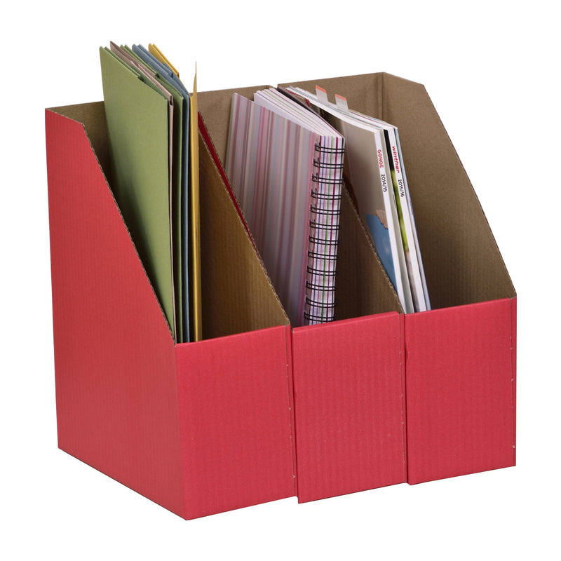 A4 Library Boxes (Red) pk 10