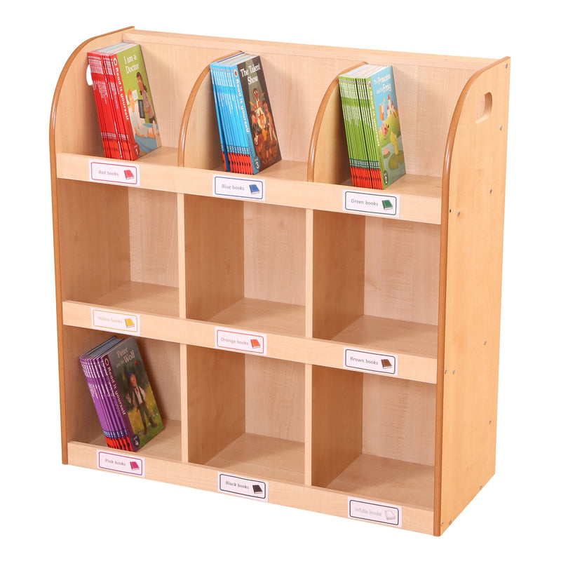Maple Book Display and Storage Unit