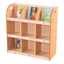 Maple Book Display and Storage Unit 