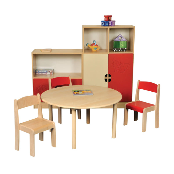 Beechwood Round Table H470mm 