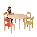 Beechwood Round Table H470mm 