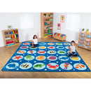 Under the Sea™ Large Square Placement Carpet 