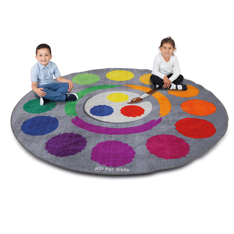 Decorative™ Colour Wheel Carpet 