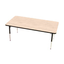 Tuf-Top™ Height Adjustable Rectangular Table (Maple) 
