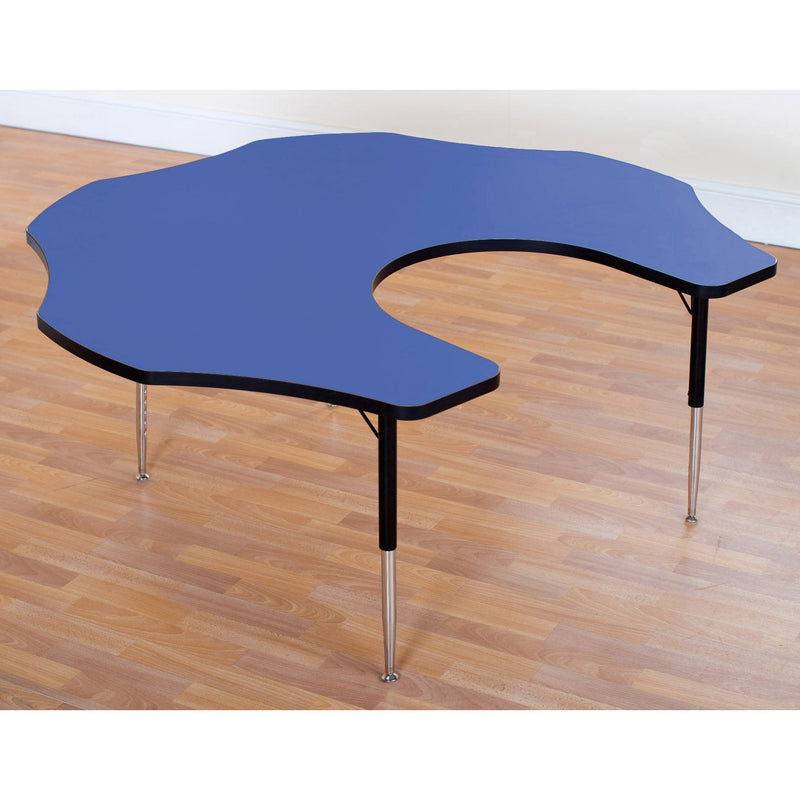 Tuf-Top™ Height Adjustable Teacher Flower Table (Blue) 