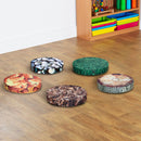 Woodland Nature Polyester Cushions pk 5