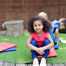 Folding Indoor/Outdoor Wipe-Clean Mats pk 10