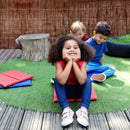 Folding Indoor/Outdoor Wipe-Clean Mats pk 10