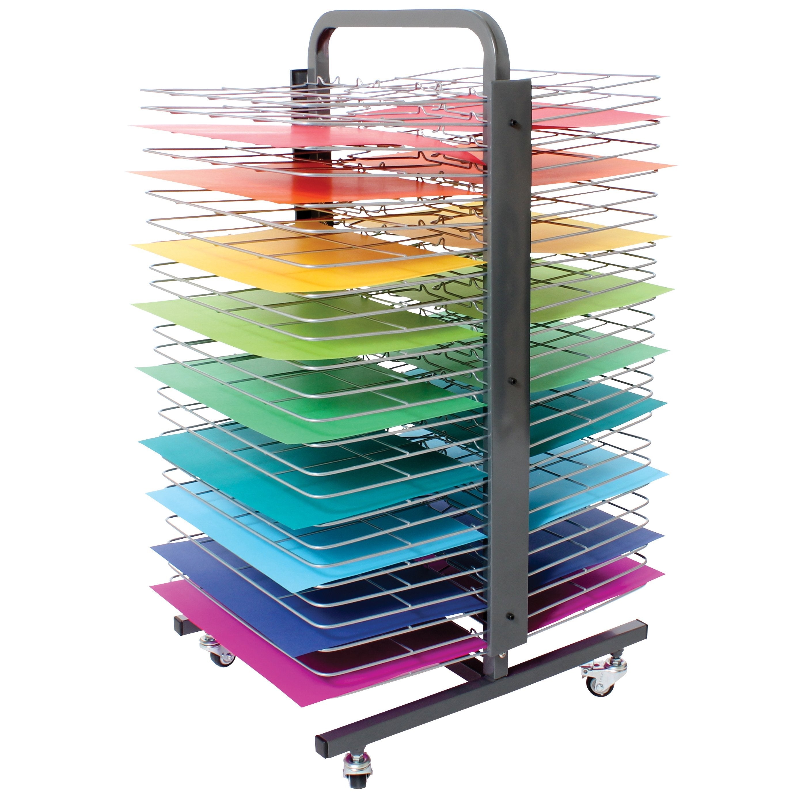 Modular Drying Rack Premium 50-Shelf Mobile Drying Rack
