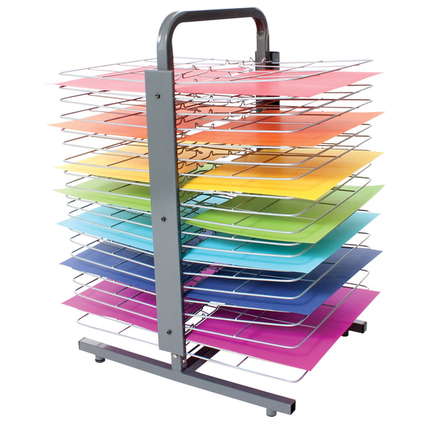 Premium 40-Shelf Mobile Drying Rack 