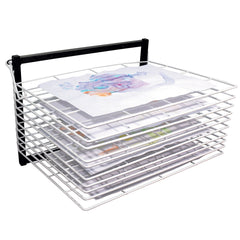 10-Shelf Wall-Mounted Drying Rack 