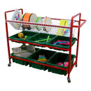 Storage Trolley with Trays 