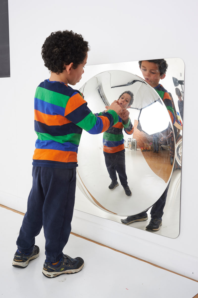 Giant Single Dome Acrylic Mirror Panel