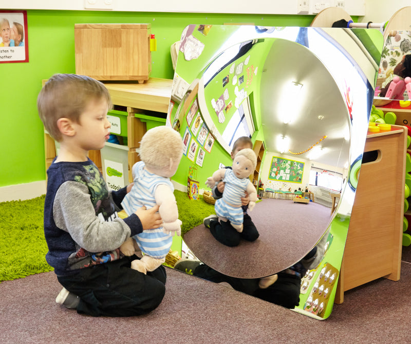 Giant Single Dome Acrylic Mirror Panel