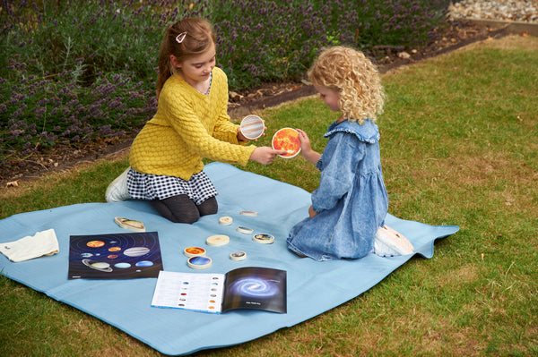 Wooden Solar System Discs