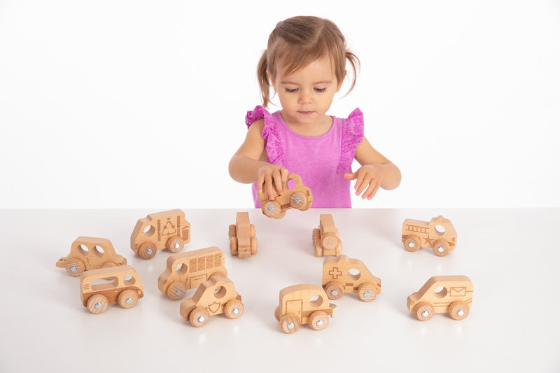 Natural Wooden Community Vehicles