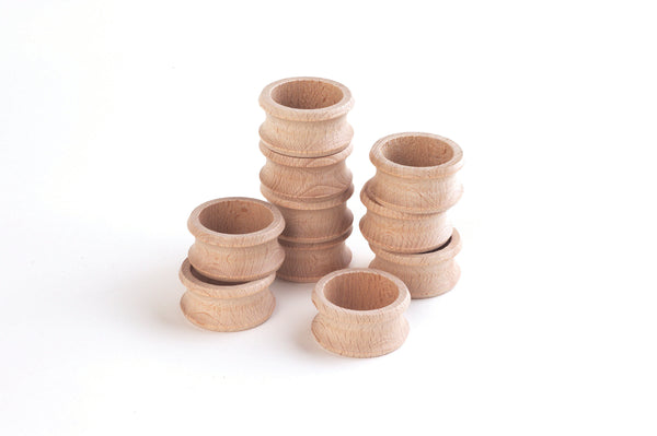 Natural Wooden Napkin Rings