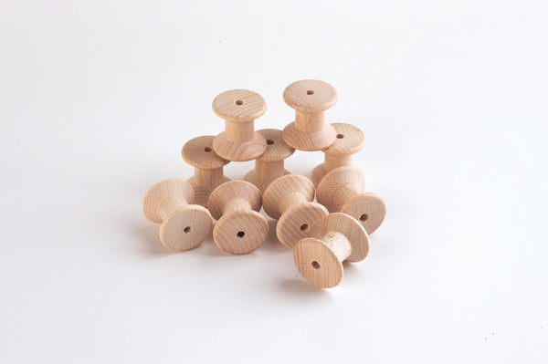 Natural Wooden Spools