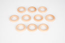 Natural Wooden Rings 56Mm