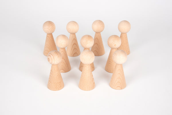 Natural Wooden Figures