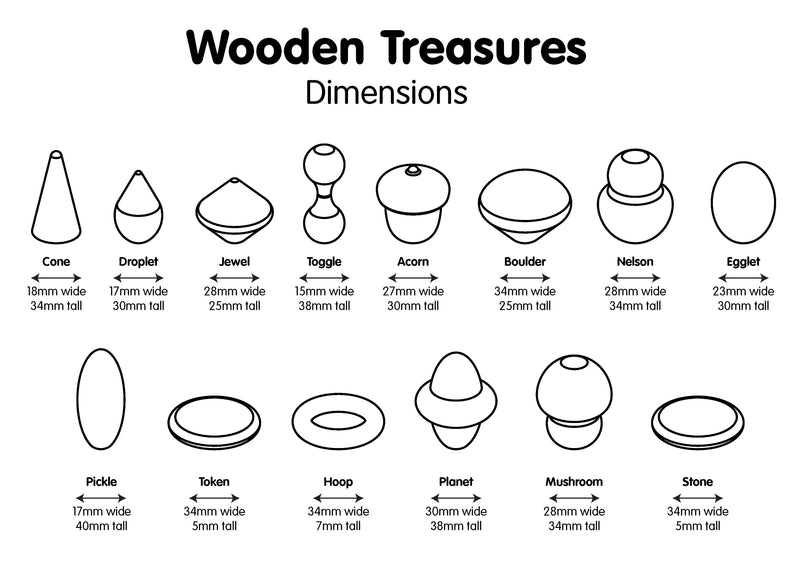 Wooden Treasures Super Set