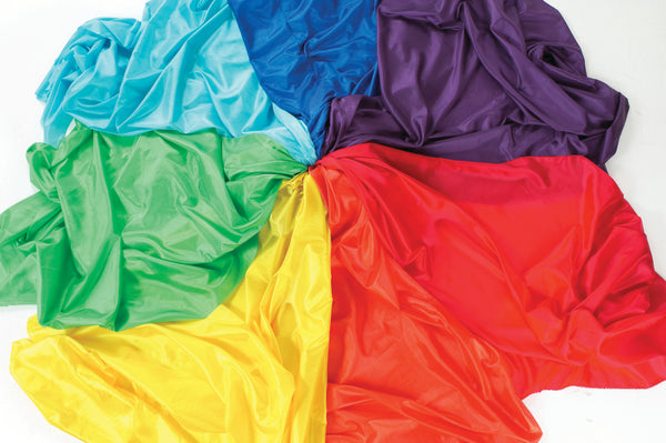 Rainbow Habutae Fabric