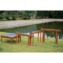 Outdoor Waterfall with Sand and Water Table