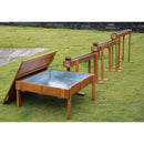 Outdoor Waterfall with Sand and Water Table