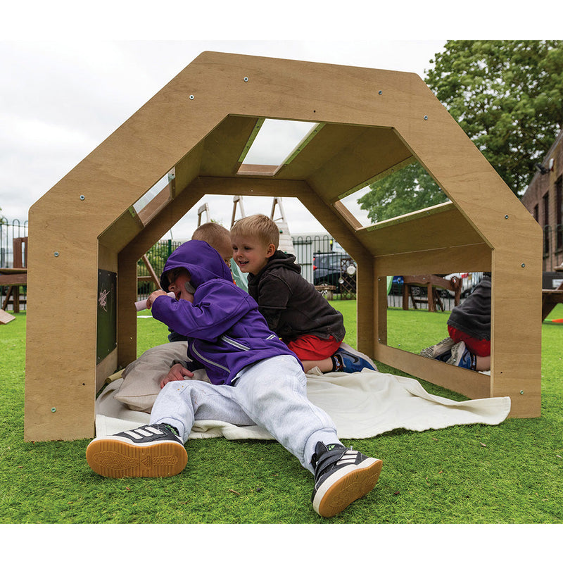 Outdoor Wooden Discovery Junior Tunnel