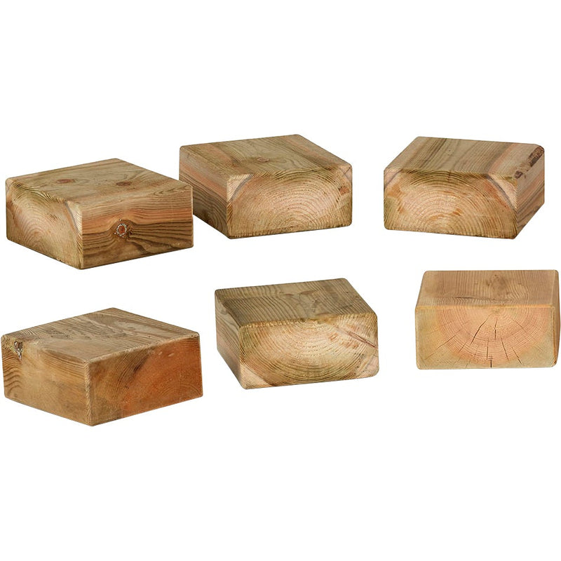 Wooden Stepping Blocks pk 4