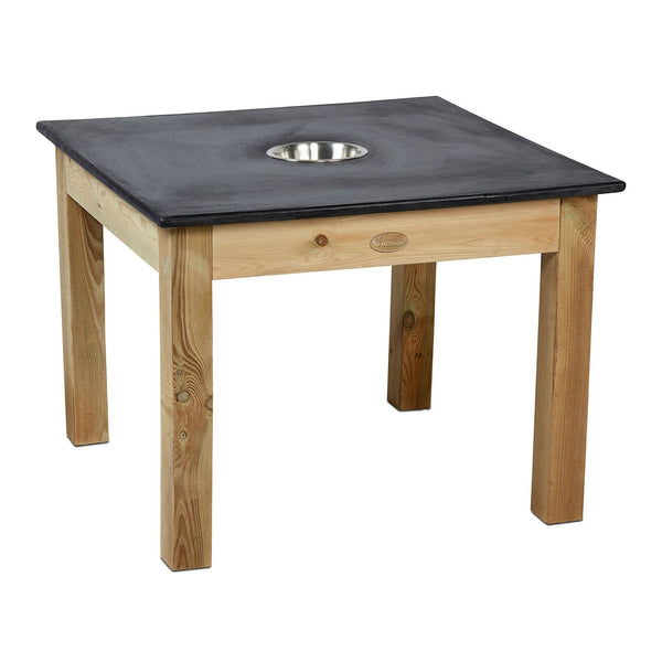 Wooden Chalkboard Table 
