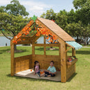 Outdoor Wooden Playhouse 